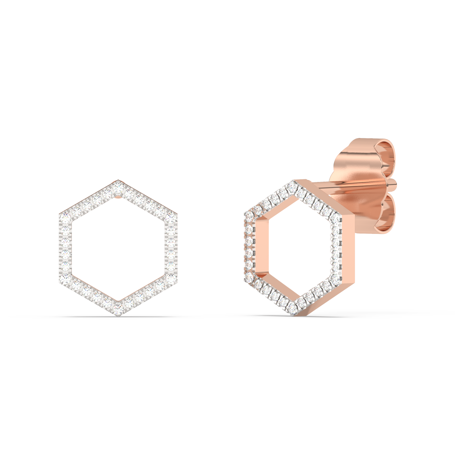 Diamond Stud Earrings