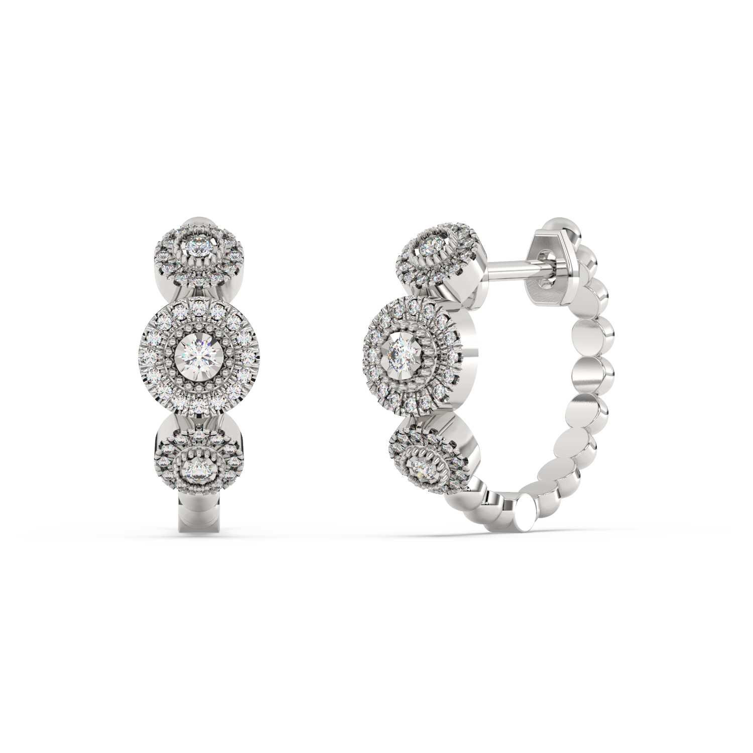 Brylantowe Kolczyki Vintage