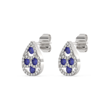 Teardrop Sapphire Earrings