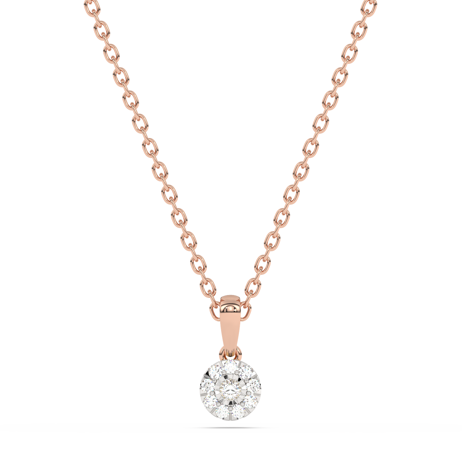 Timeless Pendant with Diamonds