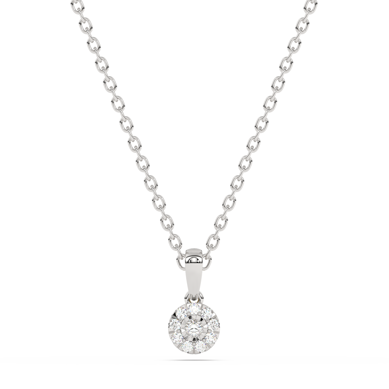 Timeless Pendant with Diamonds