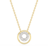 Classic Double Hoop Pendant