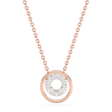 Classic Double Hoop Pendant