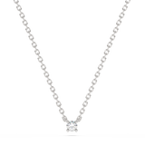 Necklace with Classic Diamond Pendant