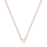Necklace with Classic Diamond Pendant