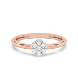 Expressive Diamond Ring