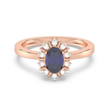 Ring with Blue Sapphire