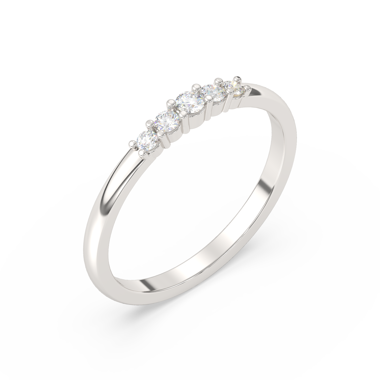 Pierścionek z Pięcioma Brylantami