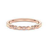 Ring with Diamonds with Eye Motif