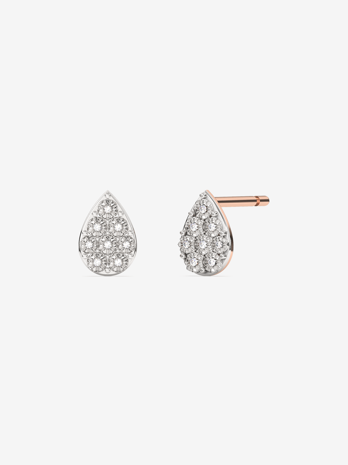 Kolczyki łezki z brylantami od Venetia Jewels, eleganckie i błyszczące, idealne na specjalne okazje