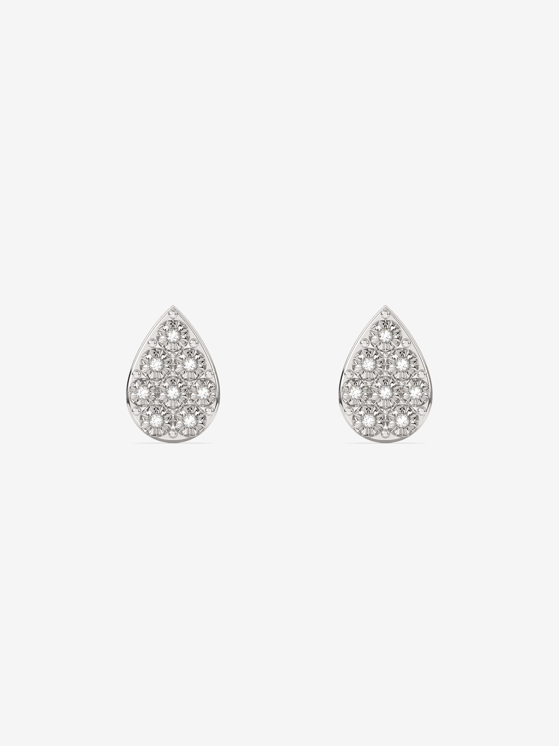 Kolczyki łezki z brylantami od Venetia Jewels, eleganckie i błyszczące, idealne na każdą okazję