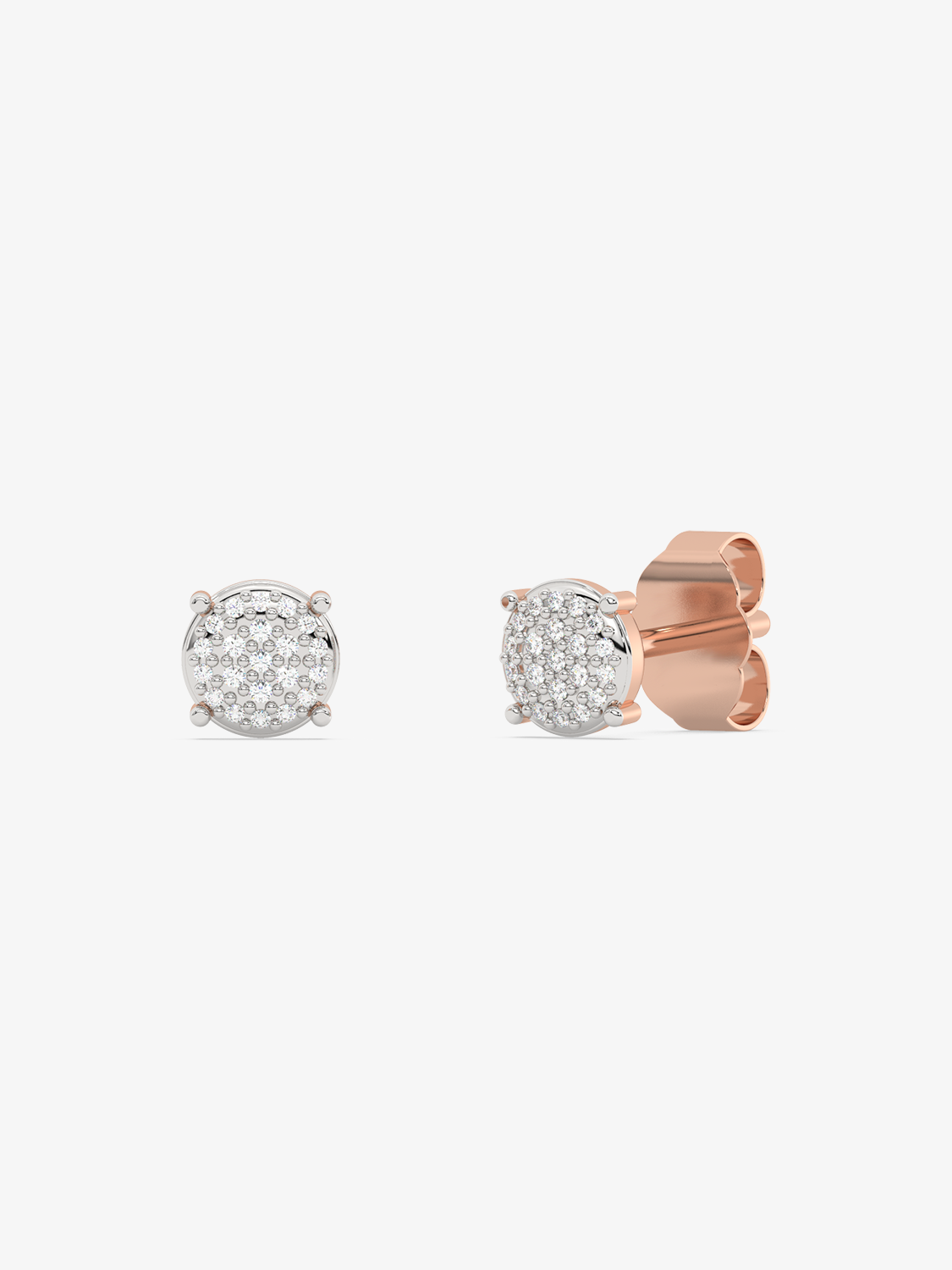 Złote kolczyki z brylantami od Venetia Jewels, eleganckie i błyszczące, idealne na specjalne okazje