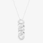 Wisiorek z ogniwami łańcucha złoto 14k zaprojektowany przez Venetia Jewels z eleganckim wzorem.