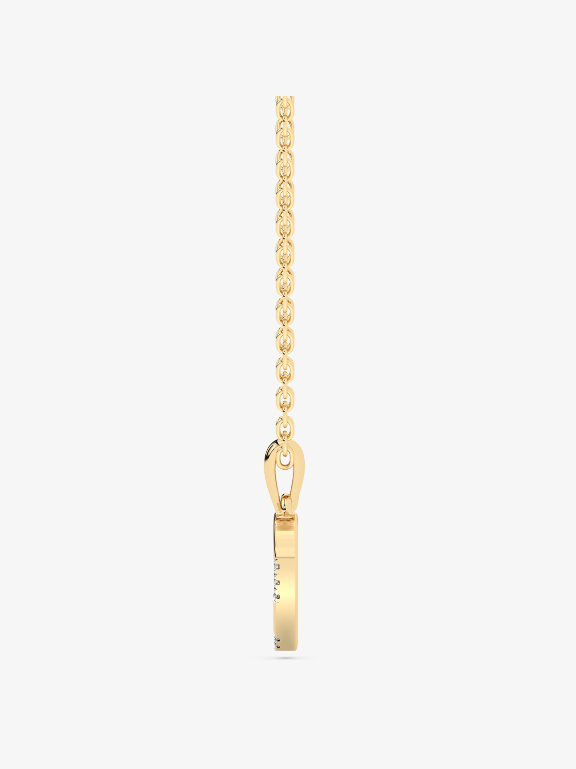 Zawieszka serce złoto 585 na łańcuszku, elegancki i stylowy dodatek od Venetia Jewels