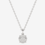 Srebrna naszyjnik z zawieszką z brylantem, efektowna biżuteria od Venetia Jewels