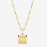 Zawieszka z brylantem złoto 585 na łańcuszku, elegancka biżuteria od Venetia Jewels