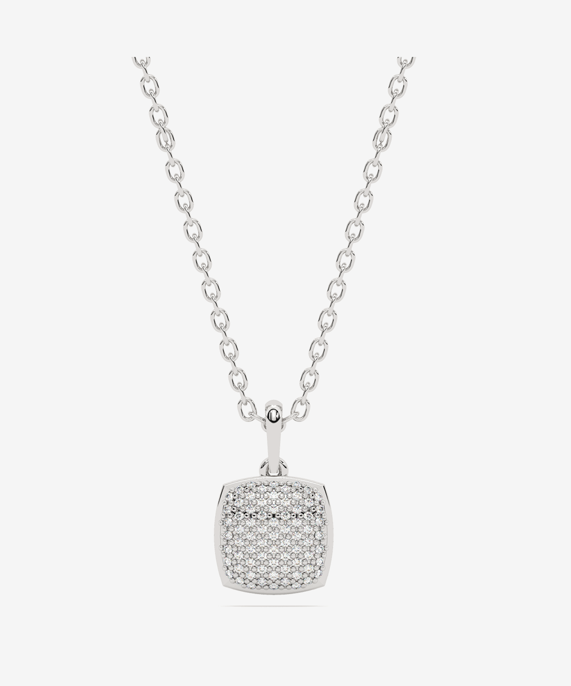 Zawieszka z brylantem złoto 585 na srebrnym łańcuszku, elegancka biżuteria od Venetia Jewels