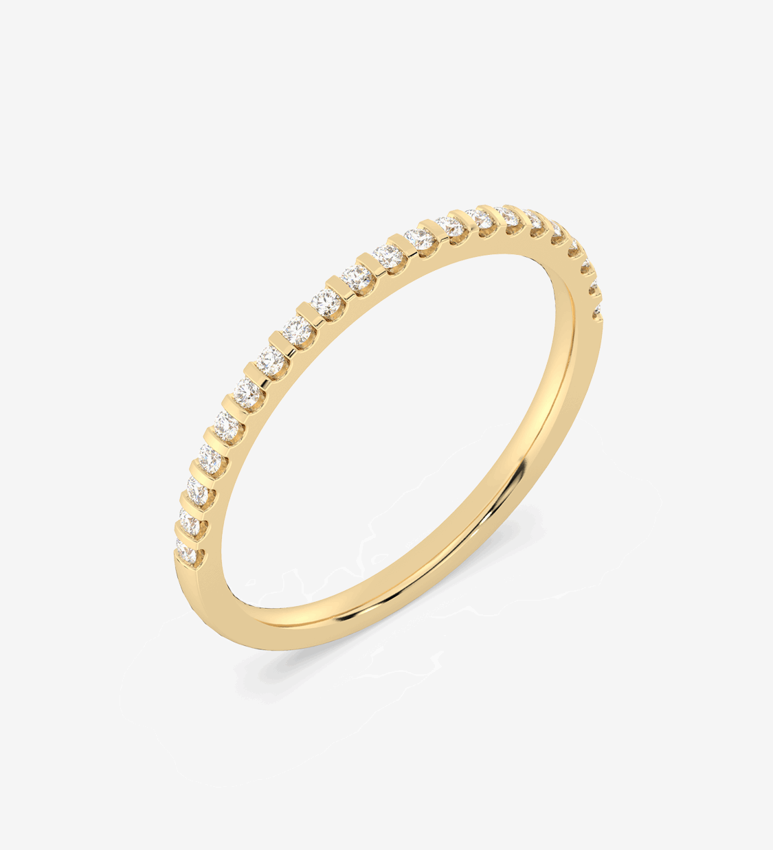 Złota obrączka z brylantami od Venetia Jewels, elegancka biżuteria na każdą okazję