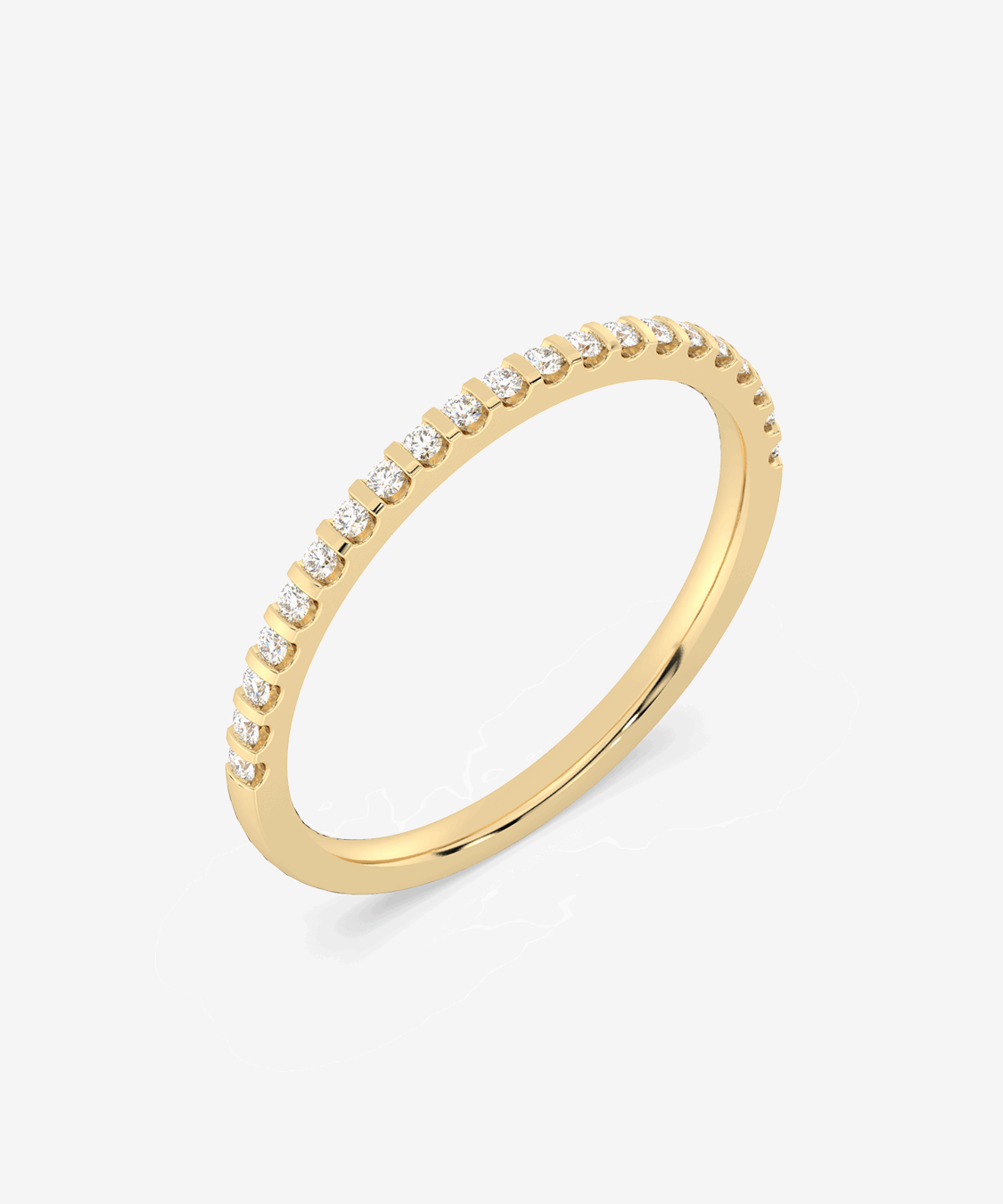 Złota obrączka z brylantami od Venetia Jewels, elegancka biżuteria na każdą okazję
