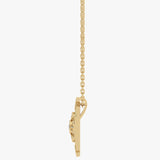 VBP-8078-SPL złota zawieszka z brylantami w eleganckim designie, idealna na specjalne okazje