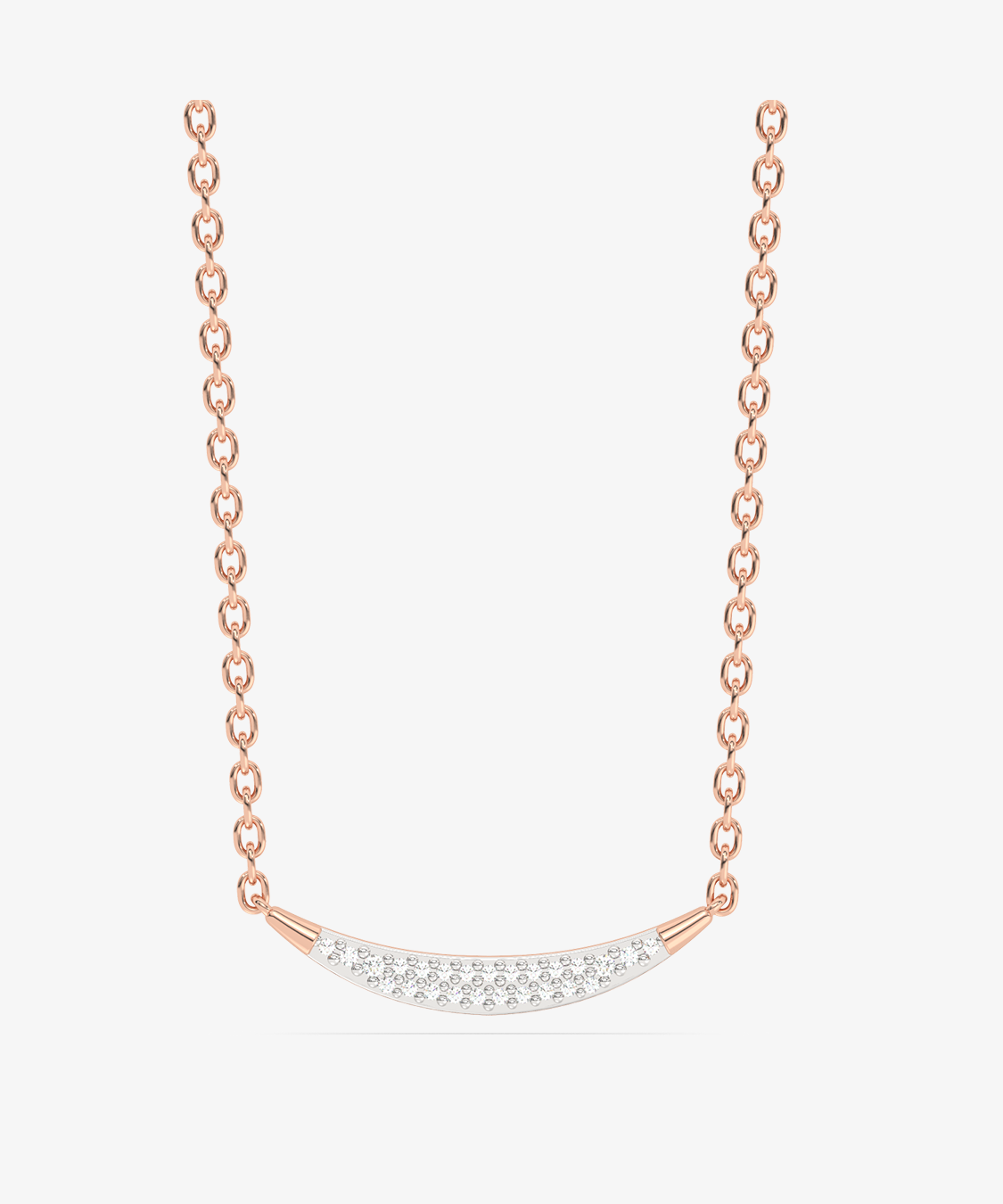 Złoty naszyjnik z brylantami od Venetia Jewels z eleganckim, delikatnym wzorem