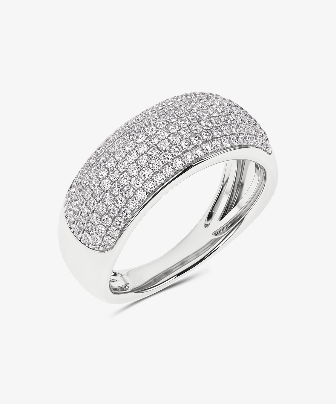 Piękny złoty pierścionek z brylantami od Venetia Jewels, doskonały na specjalne okazje