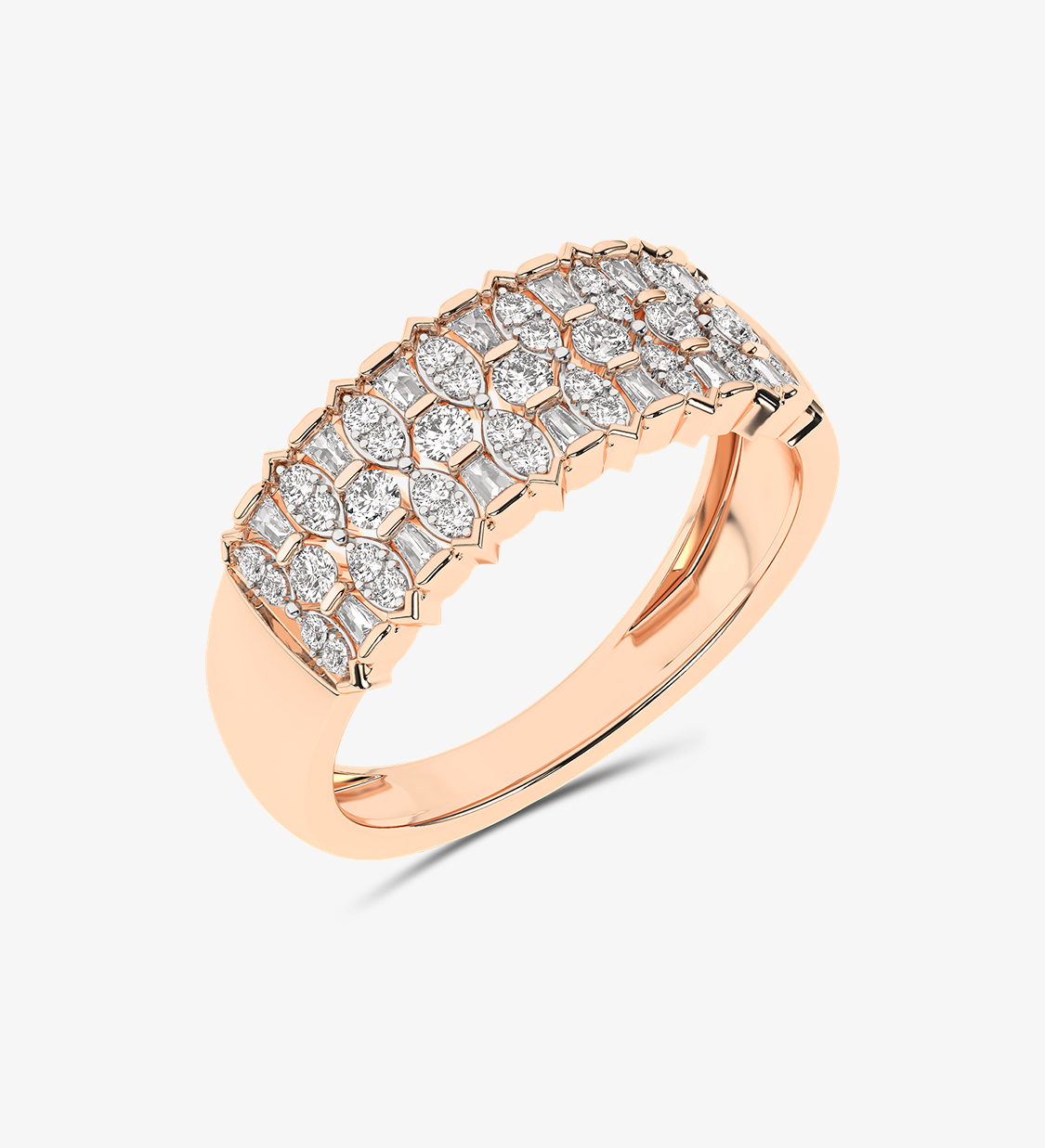 Złoty sygnet z brylantem od Venetia Jewels z eleganckim wzorem diamentowego wykończenia