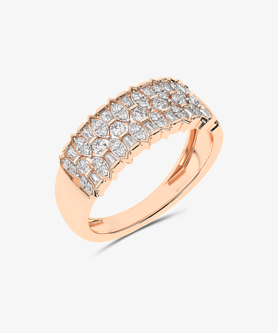 Złoty sygnet z brylantem od Venetia Jewels z eleganckim wzorem diamentowego wykończenia