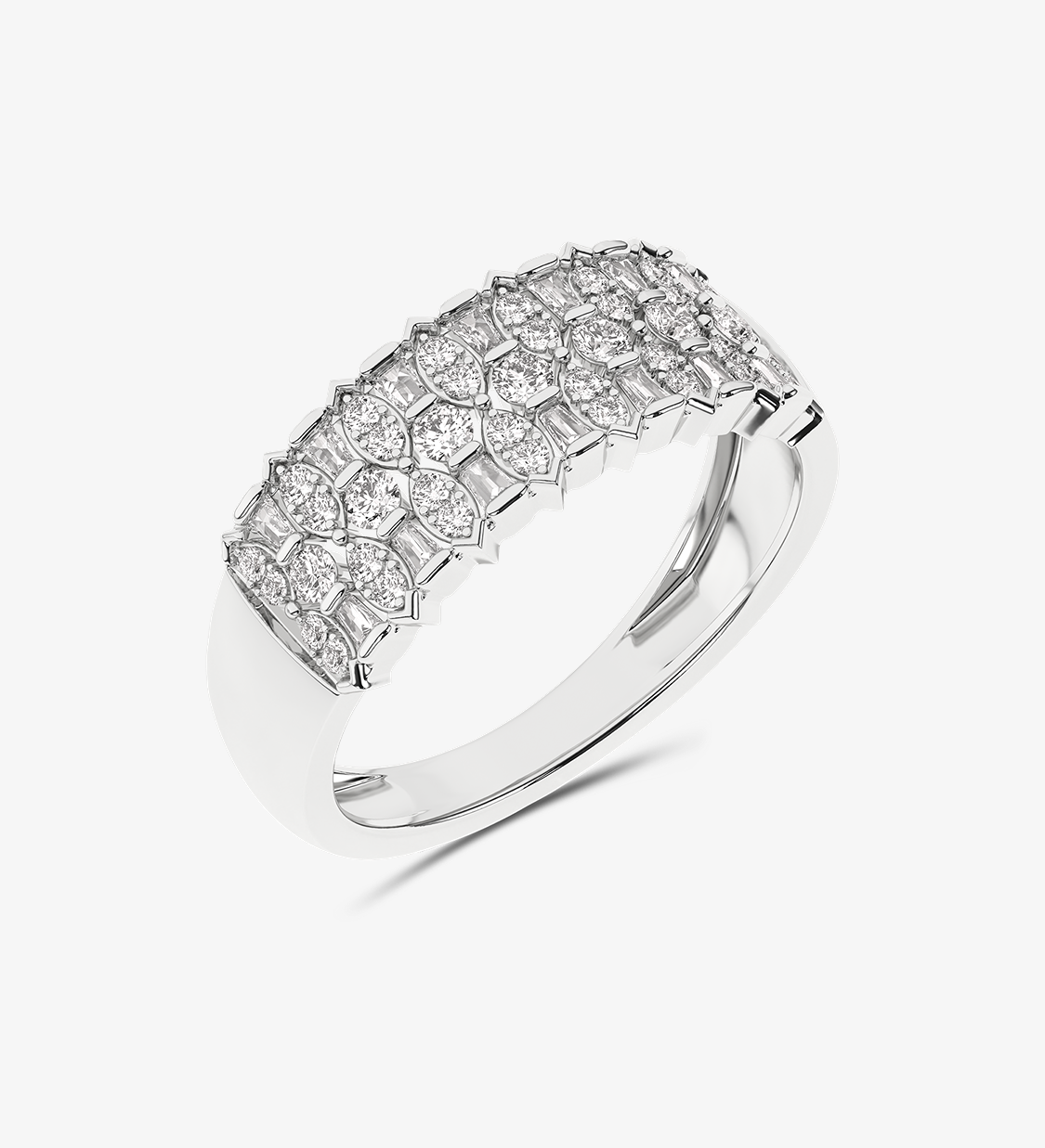 Elegancki srebrny pierścionek z diamentami, idealny do codziennego noszenia, złoty sygnet z brylantem