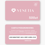 Karta podarunkowa - Venetia Jewels - 14K złoto z brylantami