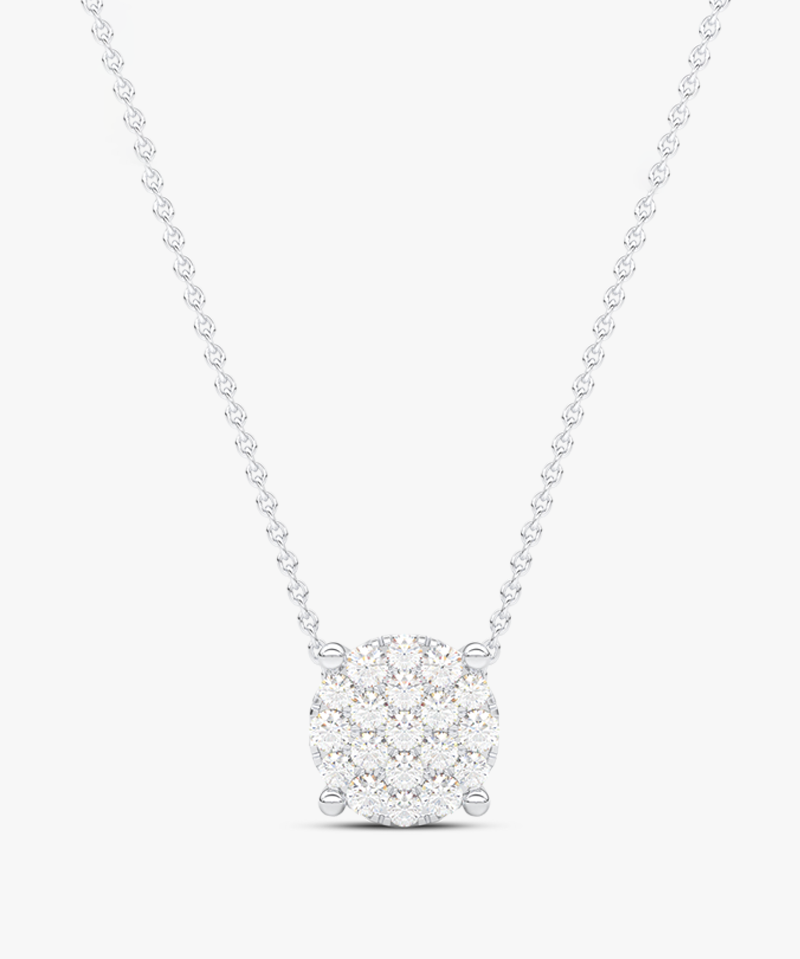 Złoty wisiorek z brylantami od Venetia Jewels, elegancki dodatek do każdej stylizacji